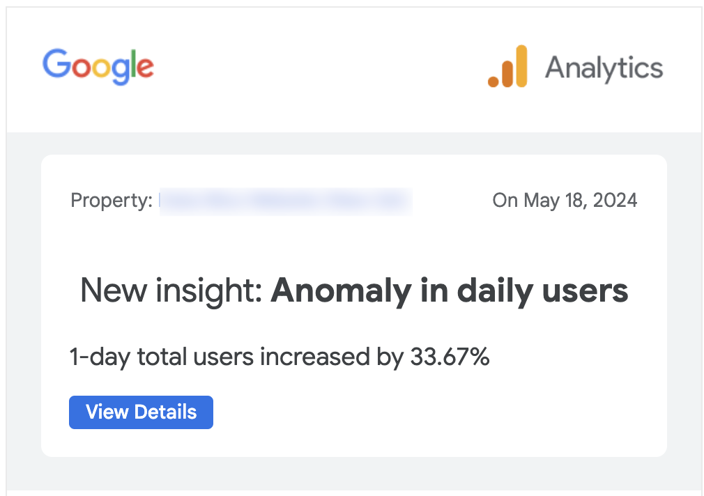 Google Analytics Alerts - Data Bloo